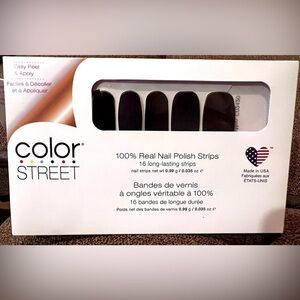 New Color Street nail polish strips. New in package. Made In Milan